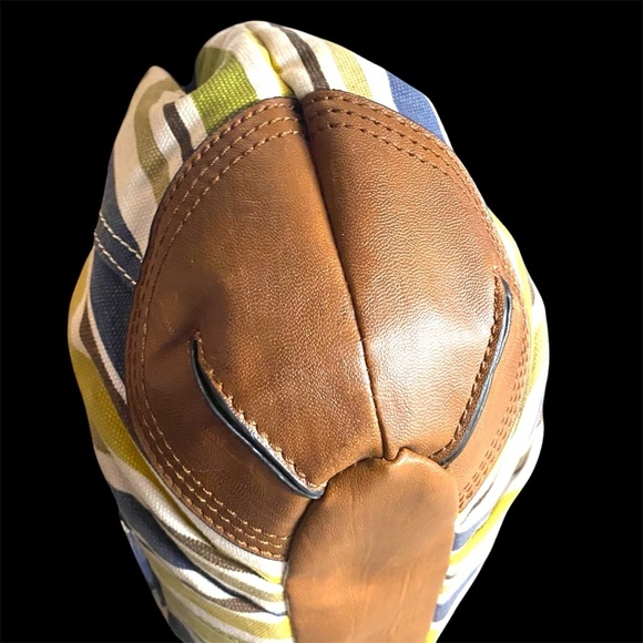 VINTAGE ETIENNE AIGNER CASSIDY CANVAS COLLECTION STYLE COLOR “MULT FABRIC FAMUL” - Picture 5 of 11